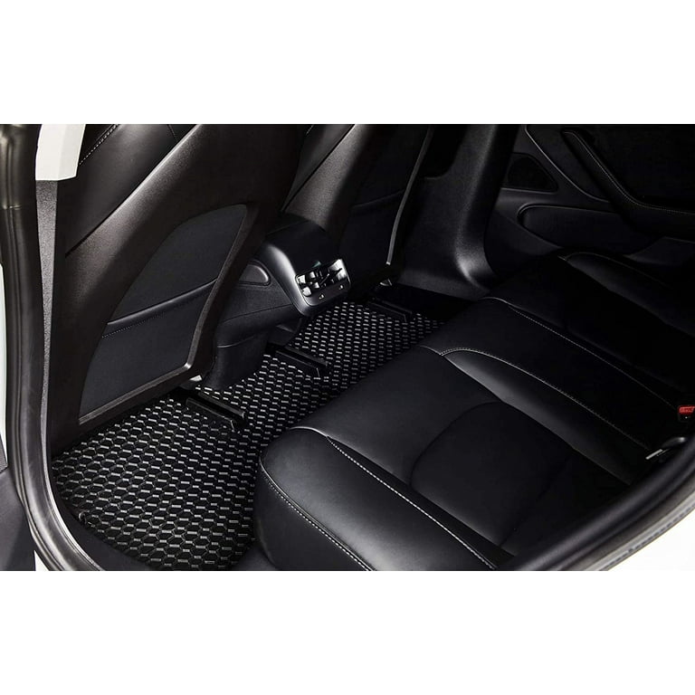 All-Weather Floor Mats for Tesla Model Y 5-Seat Custom Fit Car