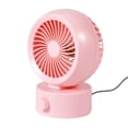 thumbnail image 1 of USB Mini Desktop Air Recirculation Fan Quiet And Efficient Simply Plug It Into The USB Port On Your Computer Power Bank Or Wall Adapter To Enjoy A Refreshing ., 1 of 6