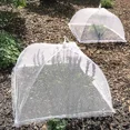 thumbnail image 3 of pcs Foldable Carpet Protector Net Screen Umbrella to Keep Insects and Flies Away, 43 x 43 cm, White, 3 of 3