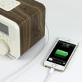 thumbnail image 5 of JENSEN JCR-315 Digital AM/FM Dual-Alarm Clock Radio with Wood Cabinet, JCR-315, 5 of 5