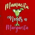 thumbnail image 5 of Wild Bobby, Mamacita Needs a Margarita Mother's Day Ladies Racerback Tank Top, Red, X-Large, 5 of 6