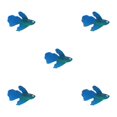 thumbnail image 3 of Thinsony Beautifully Crafted Luminous Artificial Simulation Goldfish For Aquariums Tan blue 5Set, 3 of 6