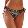 RPVATI Women Sexy Tie Side Bikini Bottoms Beachwear Solid