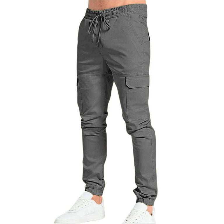 Explore Comfort and Style: Men's Cargo Joggers Collection