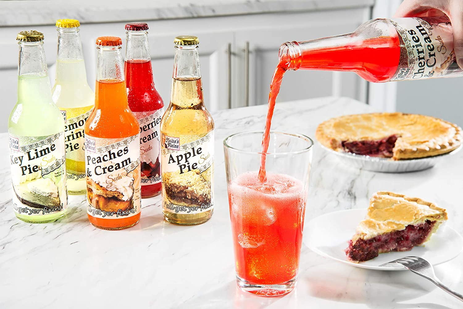 Melba's Fixins Pie Soda Variety 6-Pack
