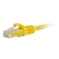 thumbnail image 3 of C2G 20ft Cat6a Snagless Unshielded UTP Network Patch Ethernet Cable-Yellow - Patch cable - RJ-45 (M) to RJ-45 (M) - 20 ft - UTP - CAT 6a - molded, snagless, stranded - yellow, 3 of 4