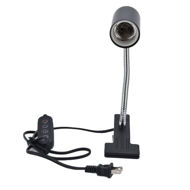 Lamp Stand,Reptile Lamp Stand Timeable Heat Lamp Fixture Reptile Lamp Holder High-End Performance
