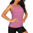 thumbnail image 2 of Hirioo Gingham for Women's Workout Tank Top Sleeveless Workout Tops Athletic Gym Shirts-XX-Large, 2 of 7