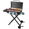 thumbnail image 1 of Razor Griddle GGC2030M 25 Pouces 2 Brûleurs au Propane LP avec Tablette Pliante, Acier, 1 of 13