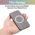 thumbnail image 3 of 5Pcs Magnetic Adapter Ring, Magnetic Wireless Charger Conversion Kit, White, 3 of 8