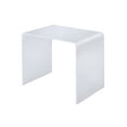 thumbnail image 2 of Fox Hill Trading Pure Decor Lucite and Acrylic Student Desk in Clear, 2 of 3