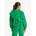 thumbnail image 2 of Justice Girls Grinch Collab Full-Zip Hoodie, Sizes XS - XLP, 2 of 6