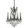 thumbnail image 2 of Elegant Lighting Rosalia 18" 5 Light Elements Crystal Chandelier, 2 of 2