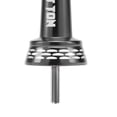 thumbnail image 2 of Soporte de pesca con carrete, accesorios de pesca portátiles ligeros de Metal, color negro, 2 of 4