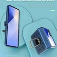 thumbnail image 6 of Dteck for Samsung Galaxy Z Flip 7 Armor Case with Magnetic Ring Kickstand and Built-in Hinge Protection, Heavy Duty Shockproof Protective Cover for Samsung Z Flip 7, Blue, 6 of 6