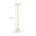 thumbnail image 2 of Uxcell 200Pcs Flat Head Pins for Jewelry Making 25mm Brass Flat Head Pins Jewelry Head Pins 20 Gauge Gold, 2 of 5