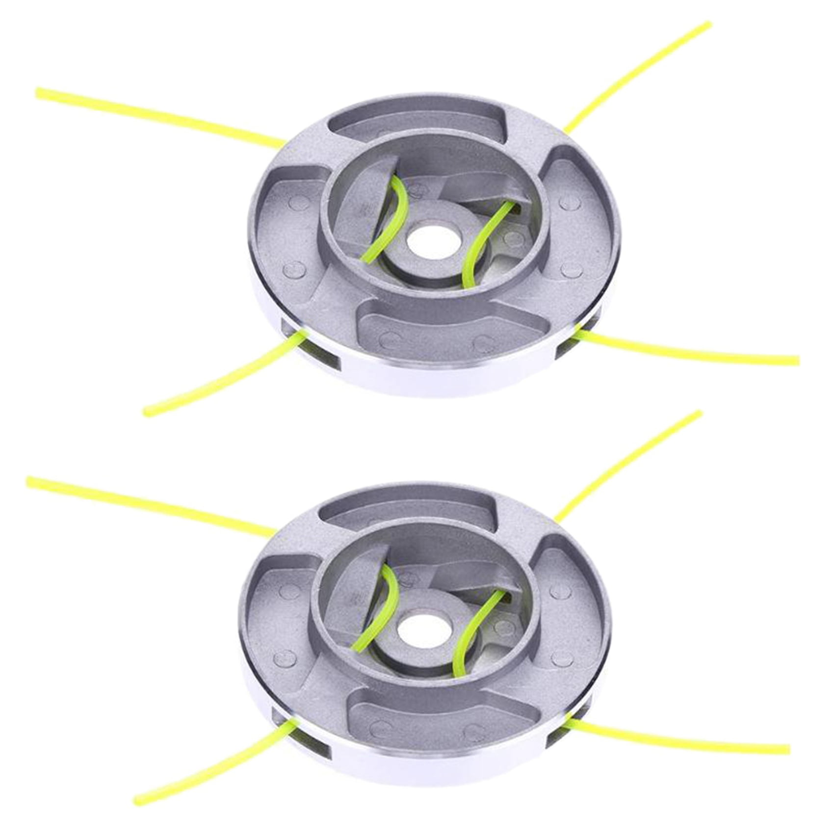 2X Alloy Head Metal Trimmer Head ,Brush Cutter Replacement Parts Bump