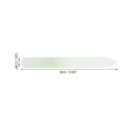 thumbnail image 2 of Unique Bargains Glass Multifunctional Nail File Manicure Tool Small 4 Pcs White Green, 2 of 6