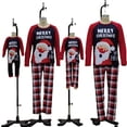 thumbnail image 5 of Conjuntos de pijamas de Navidad para toda la familia Conjuntos de pijamas de Año Nuevo Padre, madre, hija e hijo Pijamas de bebé Ropa familiar para niños, 5 of 5