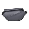 thumbnail image 2 of Bunblic Men Chest Bag Multi Pockets Daypack Shoulder Bag for Cycling Camping Workout Gray, 2 of 8