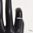 thumbnail image 3 of LD DESIGNS Trendy Mustache Ring, 925 Sterling Silver Dainty Tiny Small Cute Mustache Ring, Fashion Jewelry, Everyday Ring, 3 of 3