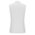 thumbnail image 5 of Sleeveless Golf Shirts for Men with Pocket Button Collared Waffleknit Tank Tops Mens Solid Color Slim Pullover Casual Comfort Tshirts Tees, 5 of 6
