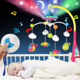 thumbnail image 1 of Crib Mobile BOBXIN Baby con proyector, 108 melodías y sonajas, 1 of 7