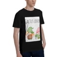 thumbnail image 2 of Bingfone Cactus Gnome Men'S Loose Fit Short-Sleeve Pocket T-Shirt, 2 of 7