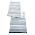 thumbnail image 2 of Melrose Striped Rectangular Table Runner - 72" - Blue and White, 2 of 2