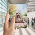 thumbnail image 4 of Happy Mother's Day Afghan Hound with Sweets and Flowers at a Picnic Travel Passport Wallet Dog Lover PU Leather Passport Holder Cover - 13005, 4 of 5
