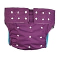 thumbnail image 4 of Ropa interior protectora, pantalones de pañales para adultos, cómodos de poner y quitar, envolturas de secado rápido, cubierta de pañal para ancianos y adultos Violeta, 4 of 8