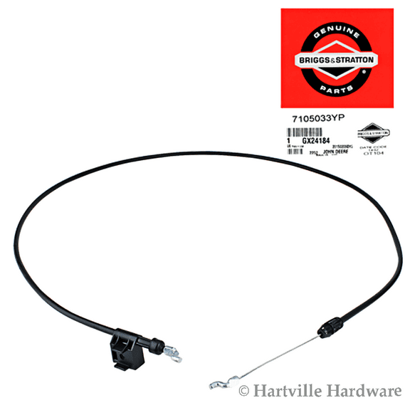 John Deere Original Equipment Cable #GX24184