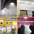 thumbnail image 3 of Ceiling Recessed 15LED RV Boat Recessed Ceiling Light 12V Led Lights Round Shape Ultra Thin  Interior Lighting Small Downlight with Cable, 3 of 7