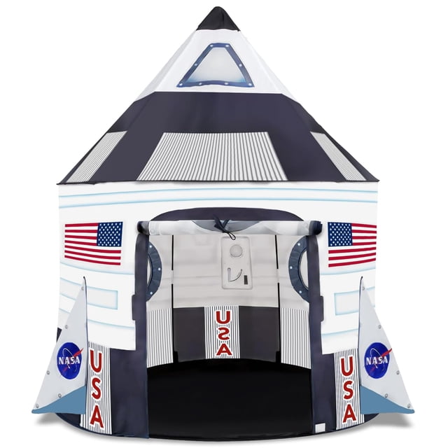 Play Tent ArtCreativity para niños, diseño de nave espacial para interiores y exteriores