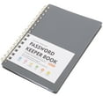 thumbnail image 3 of Libreta de contraseñas con pestañas alfabéticas. Organizador de contraseñas práctico para inicios de sesión en sitios web. Libreta de contraseñas pequeña tamaño A6 para oficina en casa., 3 of 5