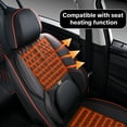 thumbnail image 4 of Black and Red Car Seat Covers for Hyundai Tucson 2005-2026 Car Seat Cover , Premium Leather, 5 Piece Full Set, Anti-Slip, Waterproof, Protect and Upgrade Seats, Beautify the Interior of Old Cars, 4 of 10