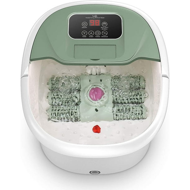 Turejo Foot Spa Bath Massager with Quick Heat, 3 Hode, 6 Massage