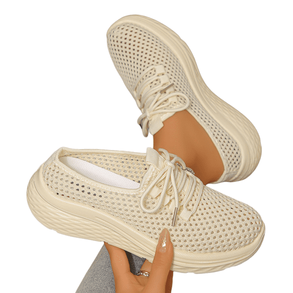Norvail Backless Sneakers for Women Mesh Mule Tennis Shoes for Women 2026 Slide on Tennis Shoes Lightweight Breathable No Back Summer Slip on Walking Shoes