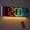 16.2" White Frame, variant on LEIKE 16.2" Large Digital Wall Clock with 8 Colors, 5-Level Brightness Adjustment, ℃/℉ Temperature Display, Big Numbers Alarm Clock for Bedroom Office Living Room, Timer