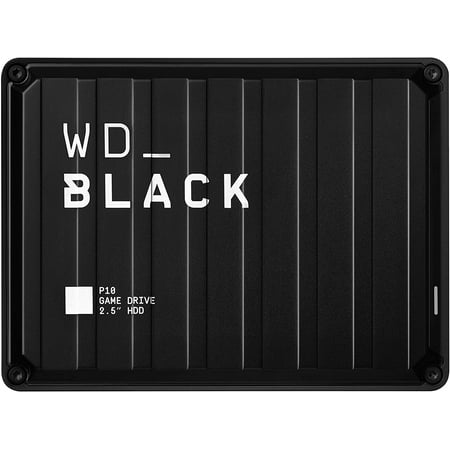 WD_Black 5TB P10-Game Drive, Portable External Hard Drive Compatible with -Playstation, Xbox, PC, & Mac - WDBA3A0050BBK-WESN