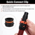 thumbnail image 4 of Dust Collection Hose Adapter Kit(7pcs) for Most Woodworking Power Tools,,and Shop Vacuums, for Dust Collection, 4 of 8