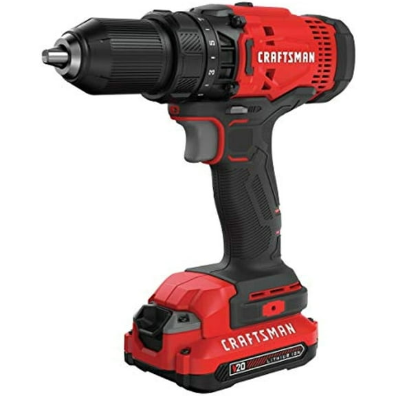 CRAFTSMAN V20* Cordless Drill/Driver Kit (CMCD700C1)