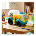thumbnail image 4 of Camión Kidz Time de Reciclaje Ecológico para Arrastrar Multicolor, 4 of 4