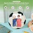 thumbnail image 2 of HLONK 4x6 Sport Picture Frame  Wood Baseball Tabletop Photo Frame  2 Pack, 2 of 9