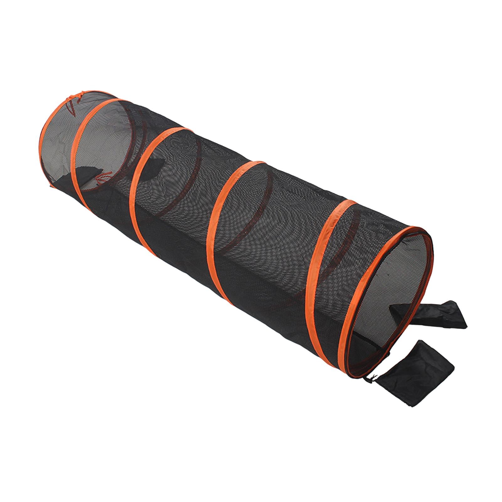 Collapsible Cat Tunnel Tube Playing Tent Exercising Running Hiding Puzzle Interactive Cat Toys Cat Passage for Puppy Rabbits Indoor Cats Dog