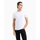 thumbnail image 3 of Camiseta Básica de Pima para Hombre Armani Exchange Cuello Redondo Blanca XL, 3 of 5