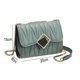 thumbnail image 2 of Monederos y Bolsos Pequeños para Mujer, Bolsos de Hombro Bolsos Bandolera para Mujer con Correa de Metalverde claro, 2 of 5