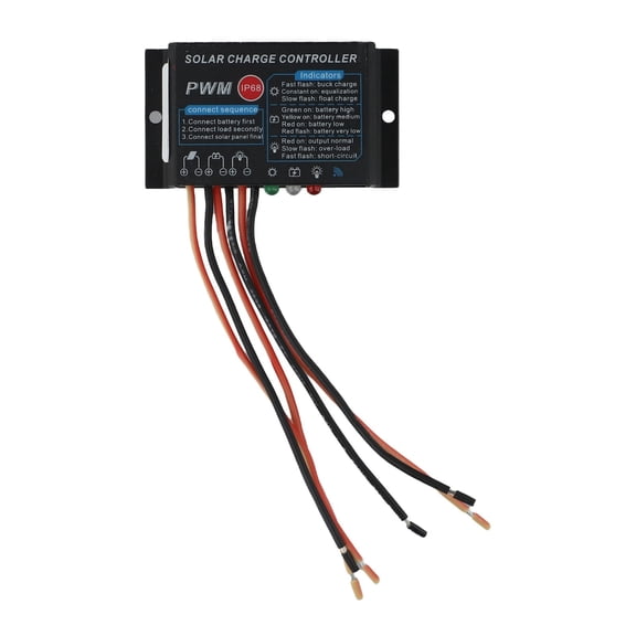 Solar Panel Charge Controller IP68 Waterproof Suitable for Outdoor Use