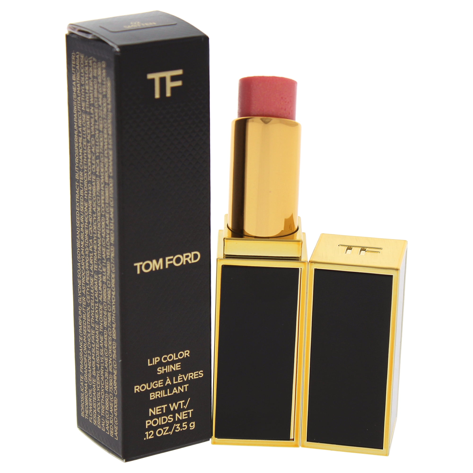 Lip Color Shine 02 Smitten by Tom Ford for Women 0.12 oz Lipstick