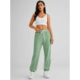 thumbnail image 2 of GHSDFBB Women's Cinch Bottom Sweatpants High Waisted Athletic Joggers, 2 of 6